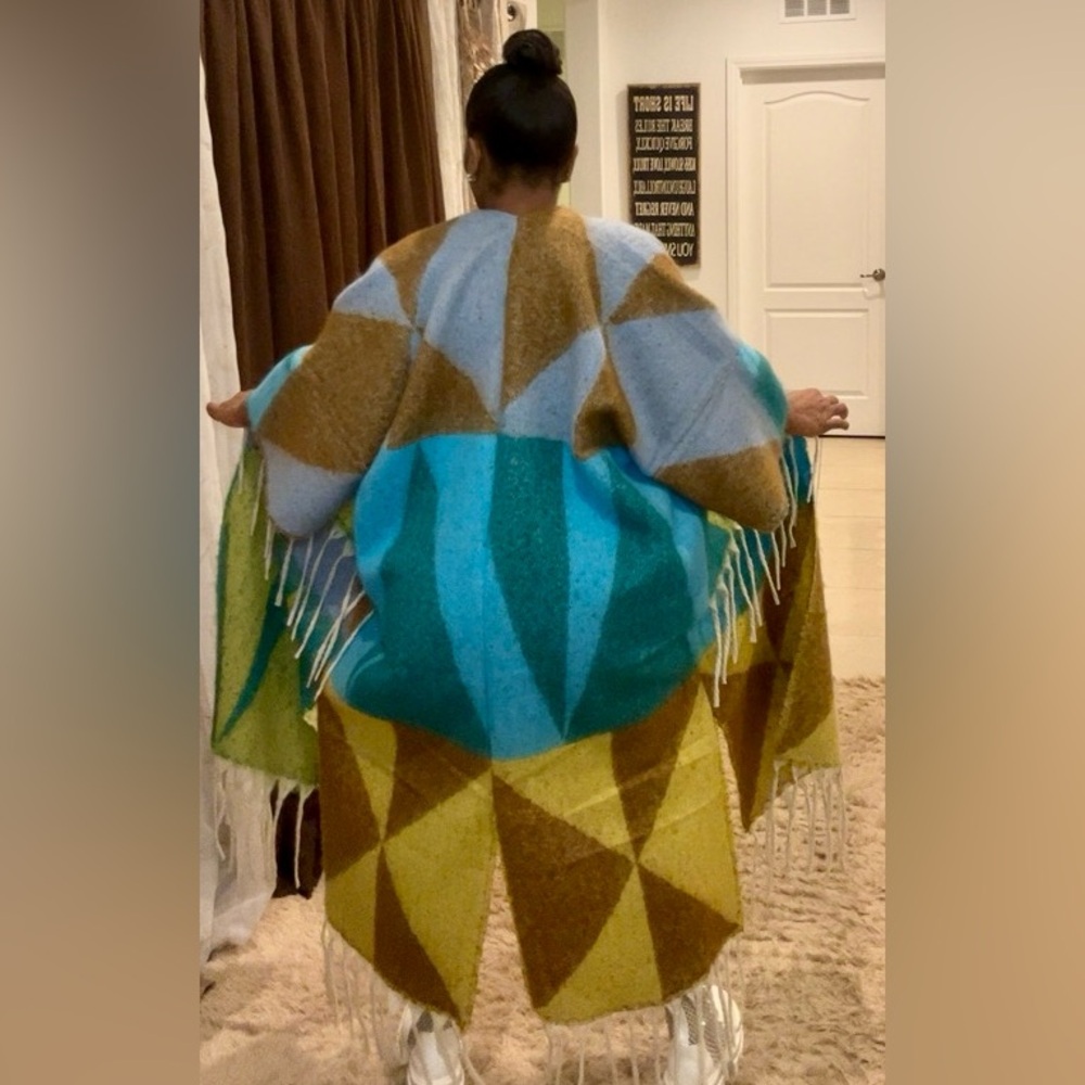 Multi Color Wool Cardigan - Picture 13 of 17